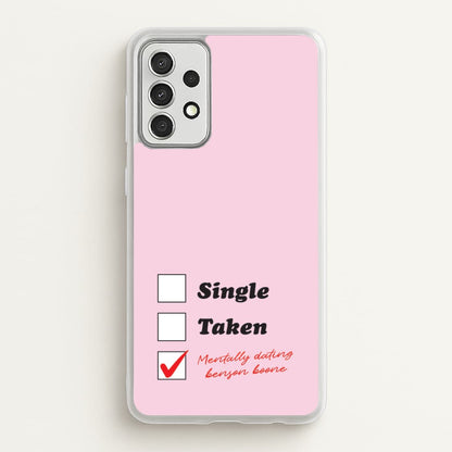 Mentally Dating Benson  - Benson Boone Phone Case for Galaxy A52 / A52s