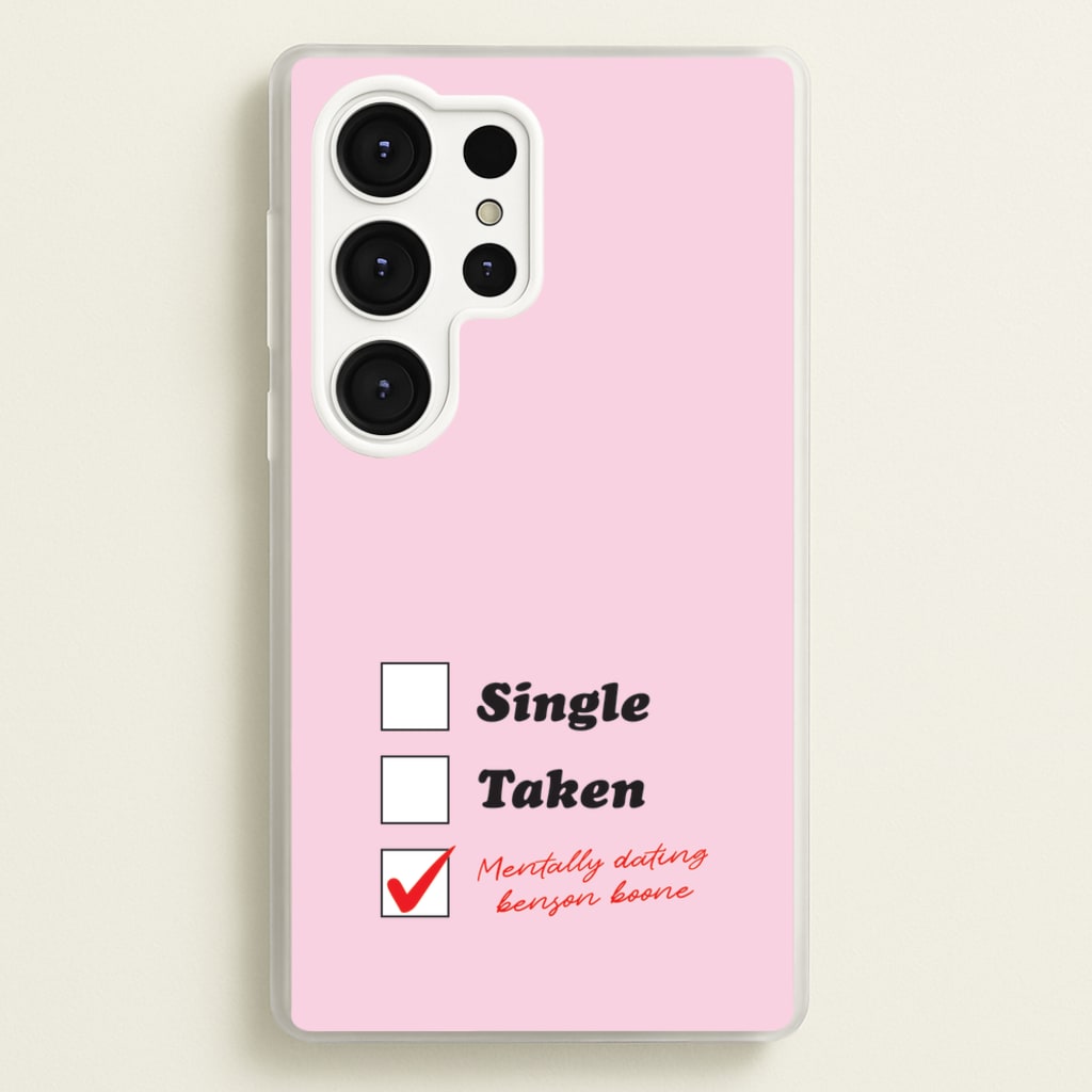 Mentally Dating Benson  - Benson Boone Phone Case for Galaxy S25 Ultra