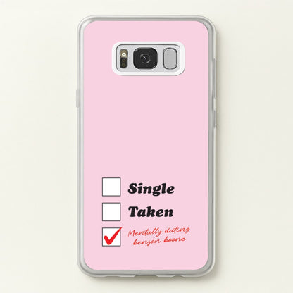 Mentally Dating Benson  - Benson Boone Phone Case for Galaxy S8 Plus
