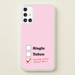 Mentally Dating Benson  - Benson Boone Phone Case for Galaxy A71