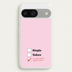 Mentally Dating Benson  - Benson Boone Phone Case for Google Pixel 9 / 9 Pro