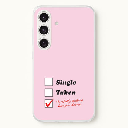 Mentally Dating Benson  - Benson Boone Phone Case for Galaxy S25 Plus