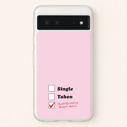Mentally Dating Benson  - Benson Boone Phone Case for Google Pixel 6