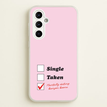 Mentally Dating Benson  - Benson Boone Phone Case for Galaxy A54
