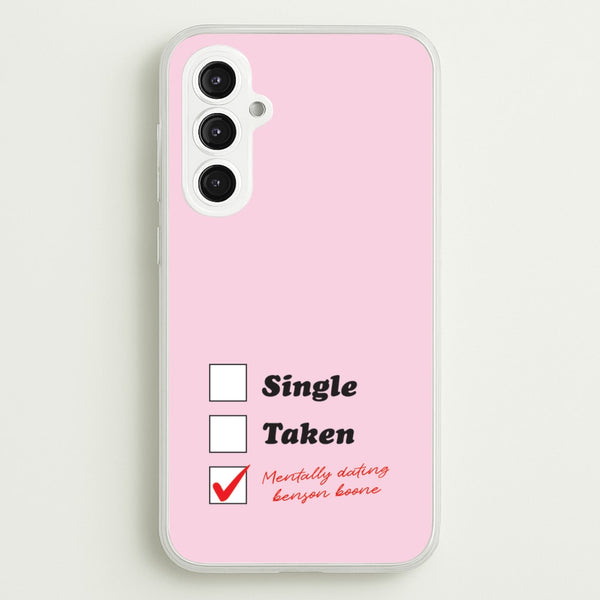 Mentally Dating Benson  - Benson Boone Phone Case for Galaxy S23FE