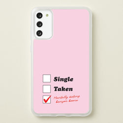 Mentally Dating Benson  - Benson Boone Phone Case for Galaxy A41
