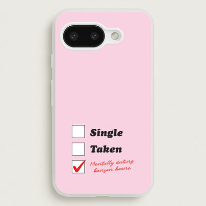 Mentally Dating Benson  - Benson Boone Phone Case for Google Pixel 9a
