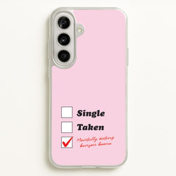 Mentally Dating Benson  - Benson Boone Phone Case for Galaxy A56