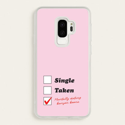 Mentally Dating Benson  - Benson Boone Phone Case for Galaxy S9 Plus