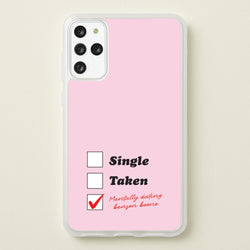 Mentally Dating Benson  - Benson Boone Phone Case for Galaxy S20 Plus