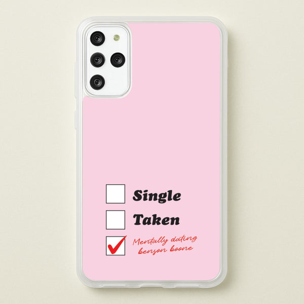 Mentally Dating Benson  - Benson Boone Phone Case for Galaxy S20 Plus