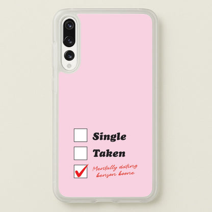 Mentally Dating Benson  - Benson Boone Phone Case for Huawei P20 Pro