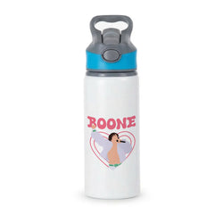 Boone Heart Active Water Bottle - Blue