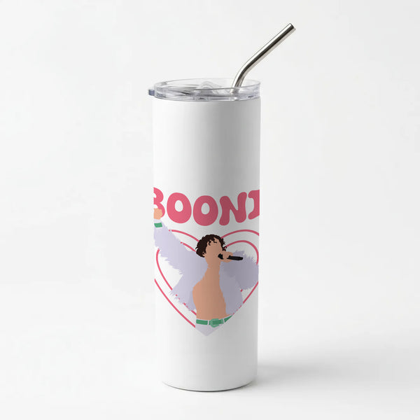 Boone Heart Skinny Tumbler
