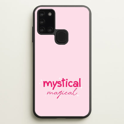Mystical Magical Sparkles  - Benson Boone Phone Case for Galaxy A21s