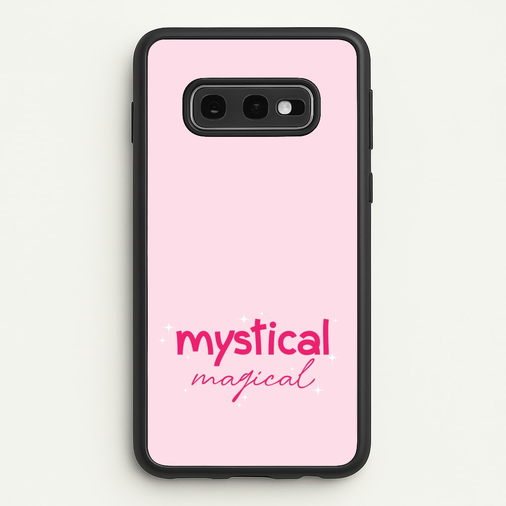 Mystical Magical Sparkles  - Benson Boone Phone Case for Galaxy S10e
