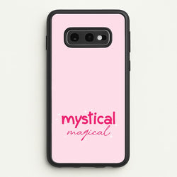 Mystical Magical Sparkles  - Benson Boone Phone Case for Galaxy S10e