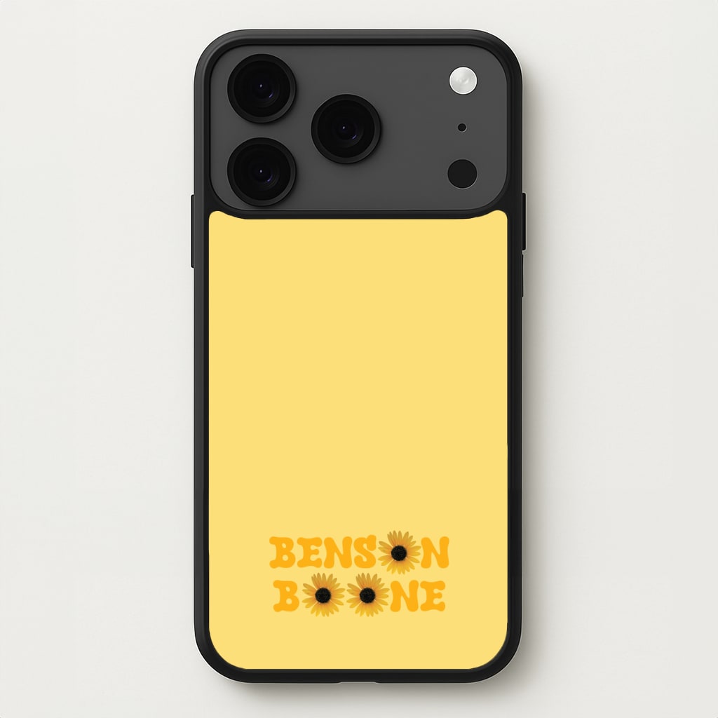 Boone Sunflowers Phone Case for iPhone 17 Pro Max