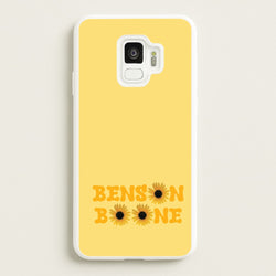 Boone Sunflowers  - Benson Boone Phone Case for Galaxy S9