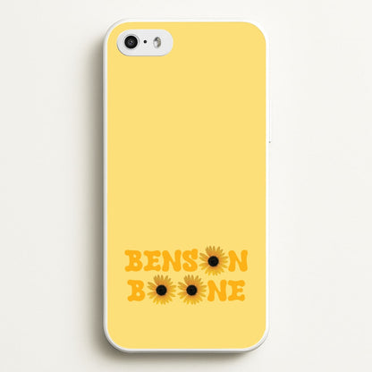 Boone Sunflowers  - Benson Boone Phone Case for iPhone 5 / 5s / SE 2016