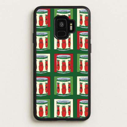Tomato Pattern  - The Bear Phone Case for Galaxy S9