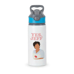Yes Jeff Active Water Bottle - Blue