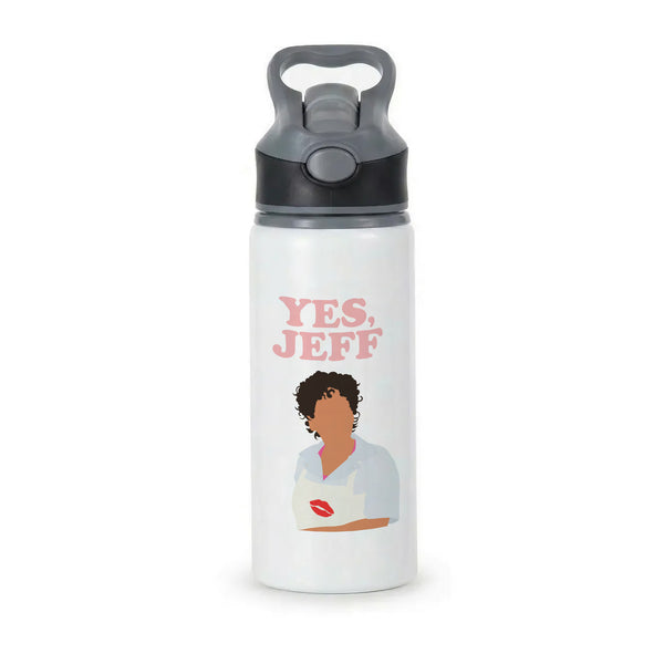 Yes Jeff Active Water Bottle - Black