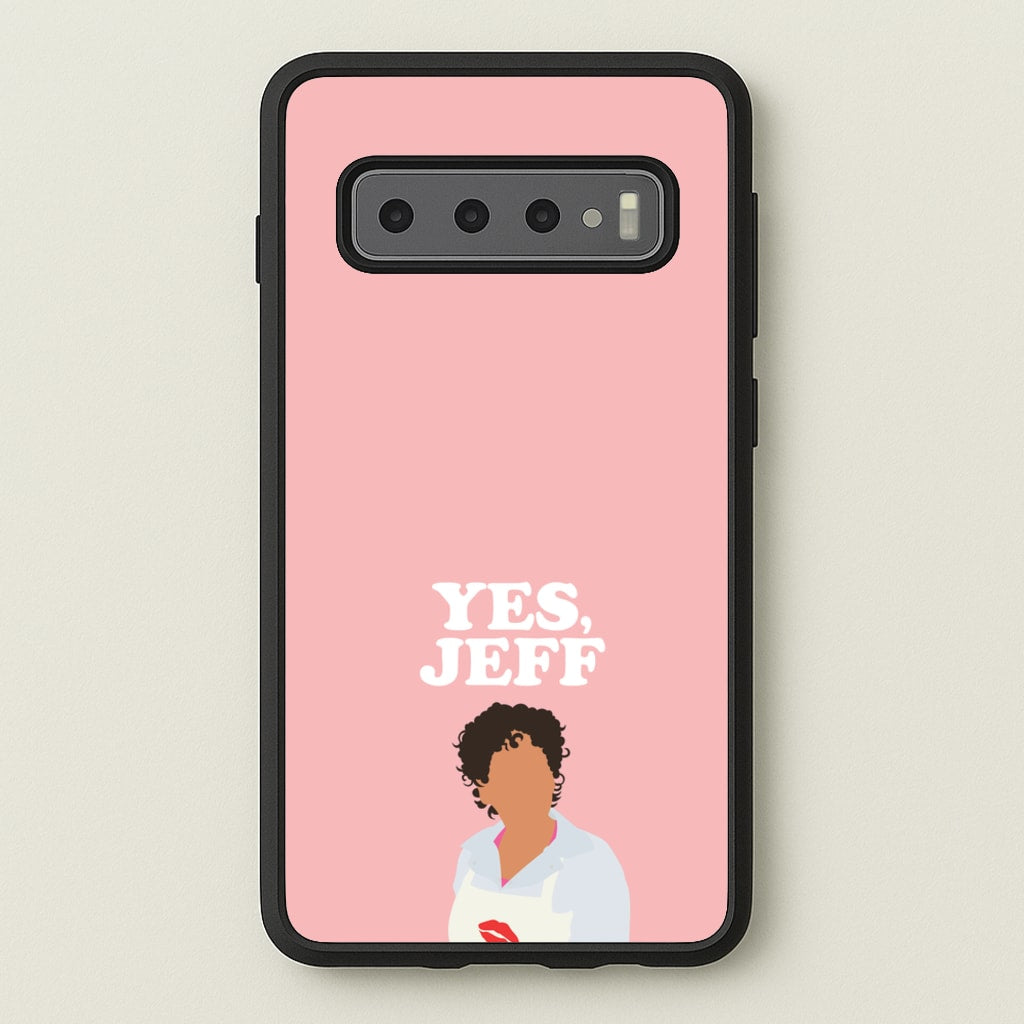 Yes Jeff  - The Bear Phone Case for Galaxy S10 Plus