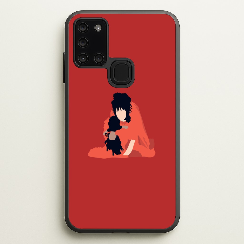 Lydia - Beetle Halloween  - Halloween Phone Case for Galaxy A21s