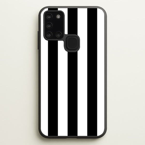 Beetle Halloween Stripes  - Halloween Phone Case for Galaxy A21s
