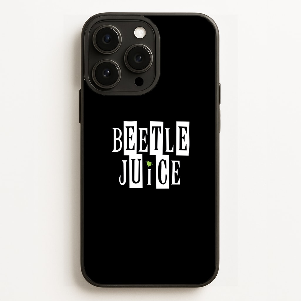Text - Beetle Halloween  - Halloween Phone Case for iPhone 16 Pro Max