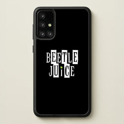 Text - Beetle Halloween  - Halloween Phone Case for Galaxy A71