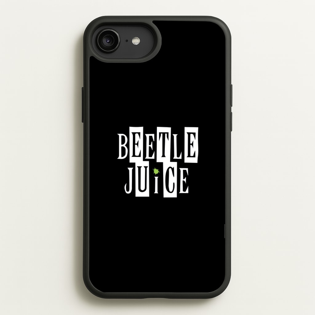 Text - Beetle Halloween  - Halloween Phone Case for iPhone 6 Plus / 7 Plus / 8 Plus