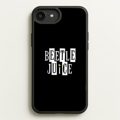 Text - Beetle Halloween  - Halloween Phone Case for iPhone 6 Plus / 7 Plus / 8 Plus