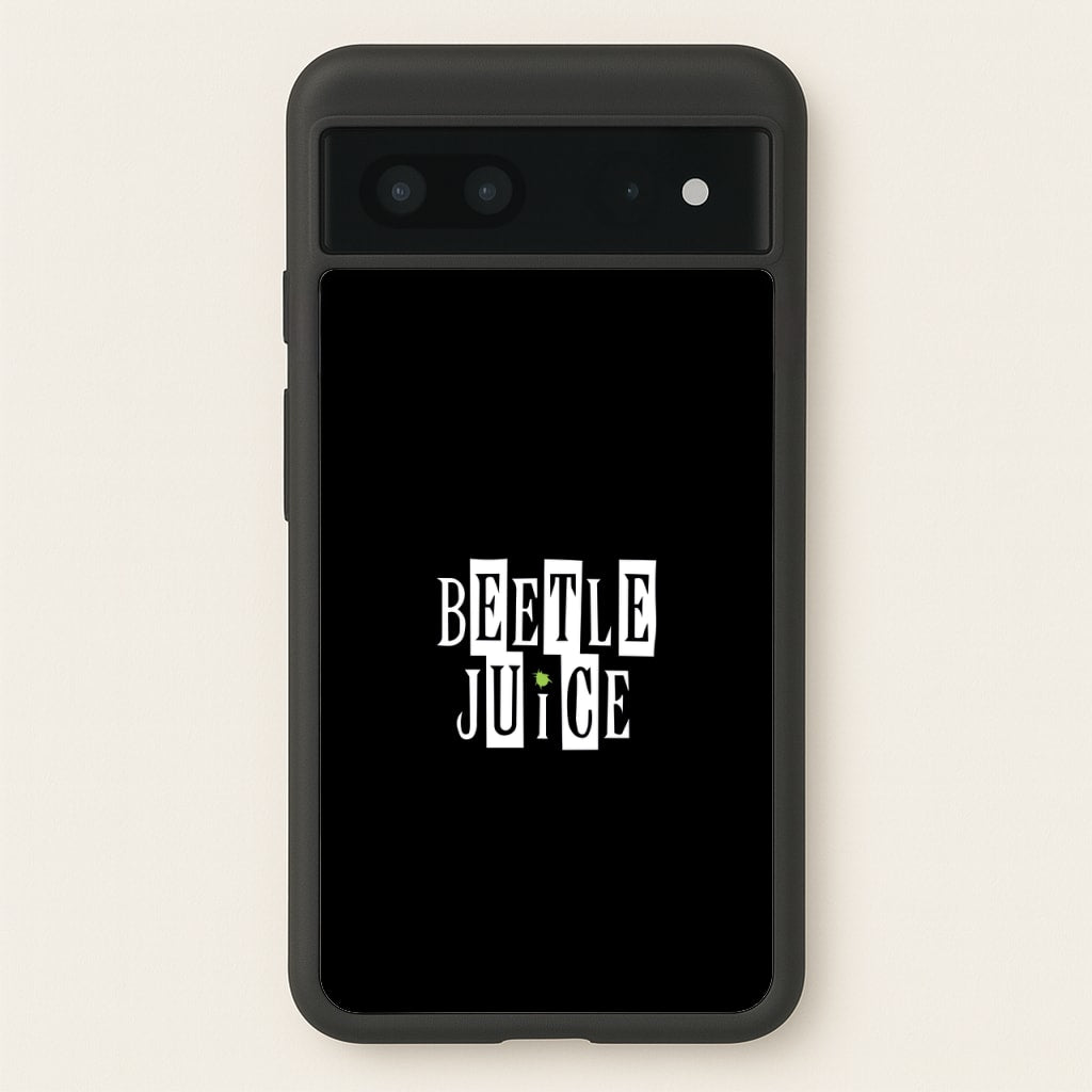 Text - Beetle Halloween  - Halloween Phone Case for Google Pixel 7