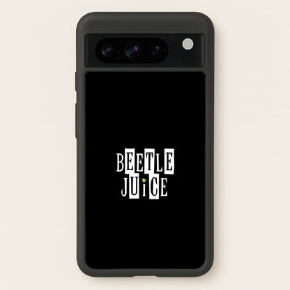 Text - Beetle Halloween  - Halloween Phone Case for Google Pixel 8 Pro