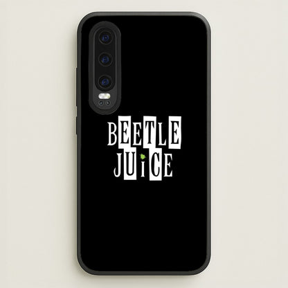 Text - Beetle Halloween  - Halloween Phone Case for Huawei P30