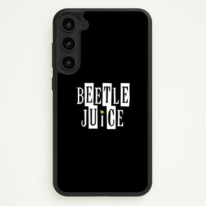 Text - Beetle Halloween  - Halloween Phone Case for Galaxy S23 Plus
