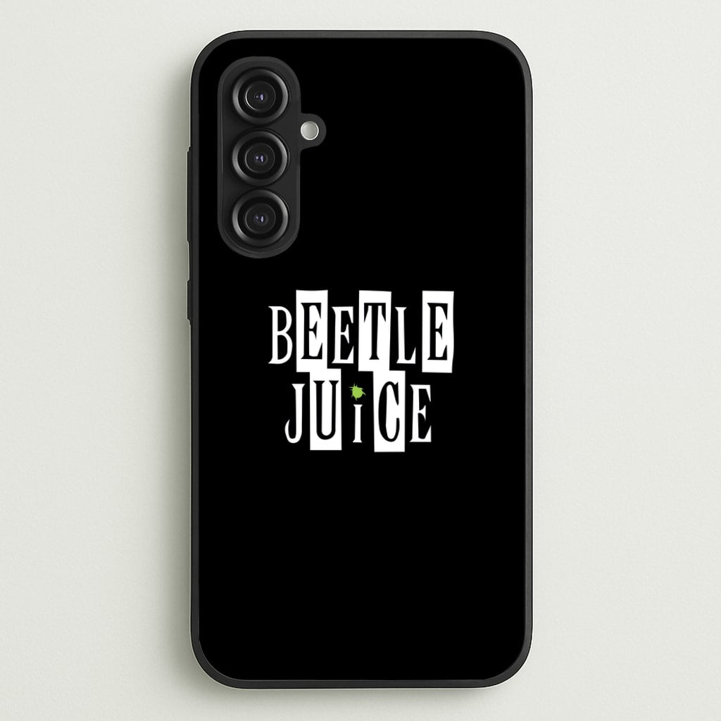 Text - Beetle Halloween  - Halloween Phone Case for Galaxy S23FE