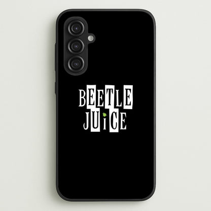 Text - Beetle Halloween  - Halloween Phone Case for Galaxy S23FE