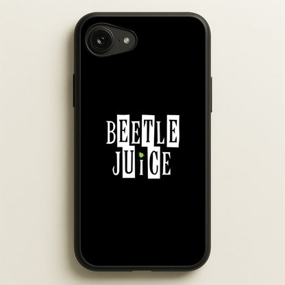 Text - Beetle Halloween  - Halloween Phone Case for iPhone 16e