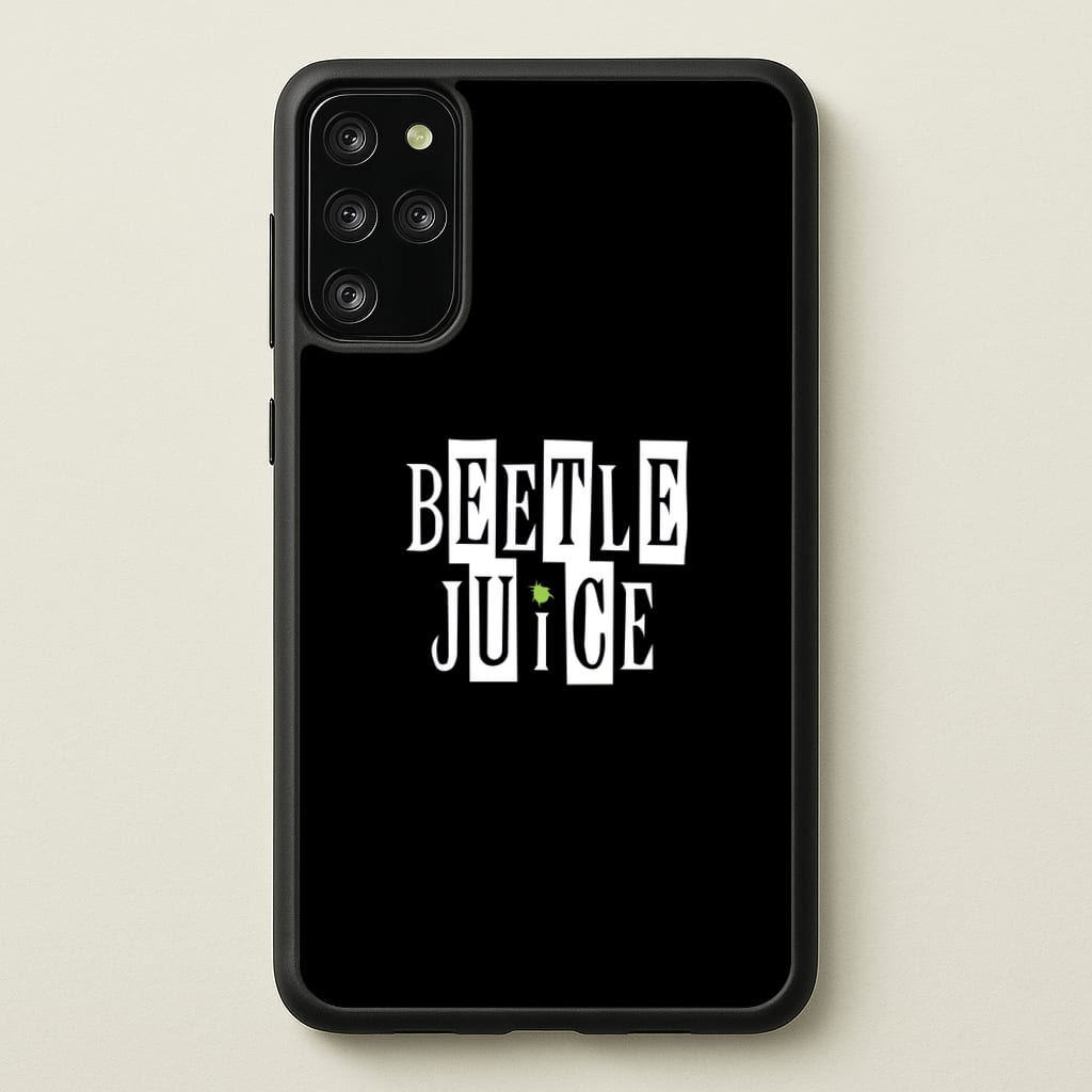 Text - Beetle Halloween  - Halloween Phone Case for Galaxy S20 Plus