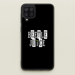 Text - Beetle Halloween  - Halloween Phone Case for Galaxy A12
