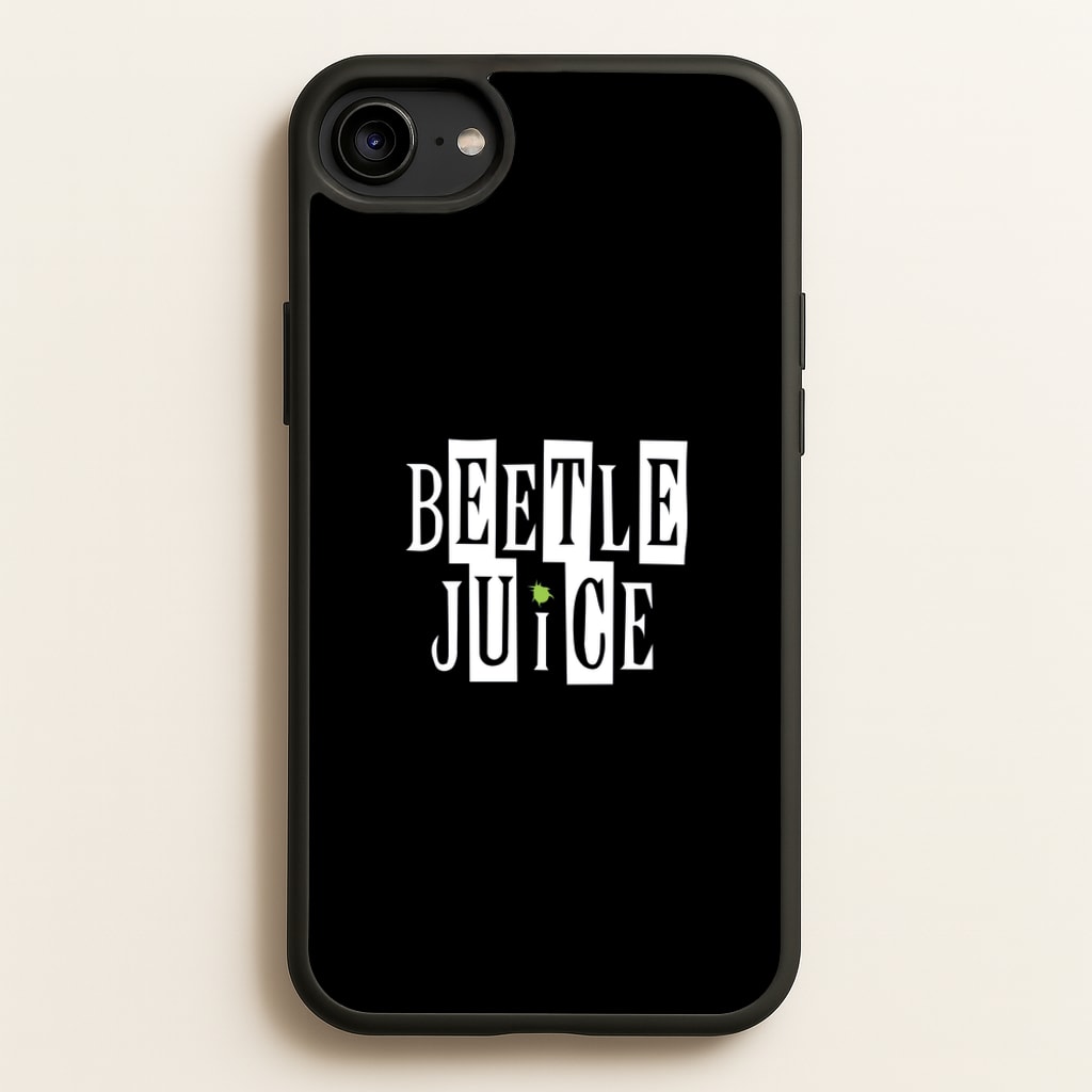 Text - Beetle Halloween  - Halloween Phone Case for iPhone 6 / 7 / 8 / SE