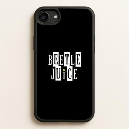 Text - Beetle Halloween  - Halloween Phone Case for iPhone 6 / 7 / 8 / SE