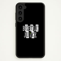 Text - Beetle Halloween  - Halloween Phone Case for Galaxy S23
