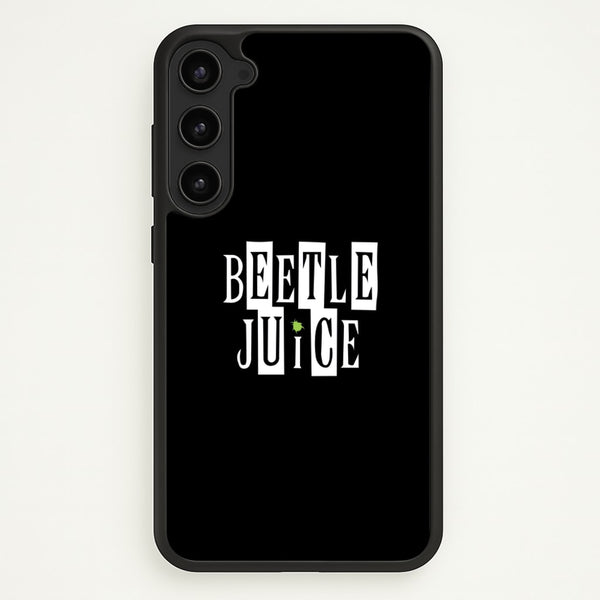 Text - Beetle Halloween  - Halloween Phone Case for Galaxy S23