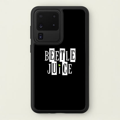 Text - Beetle Halloween  - Halloween Phone Case for Galaxy S20 Ultra