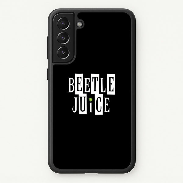 Text - Beetle Halloween  - Halloween Phone Case for Galaxy S22