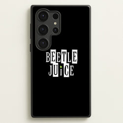 Text - Beetle Halloween  - Halloween Phone Case for Galaxy S25 Ultra